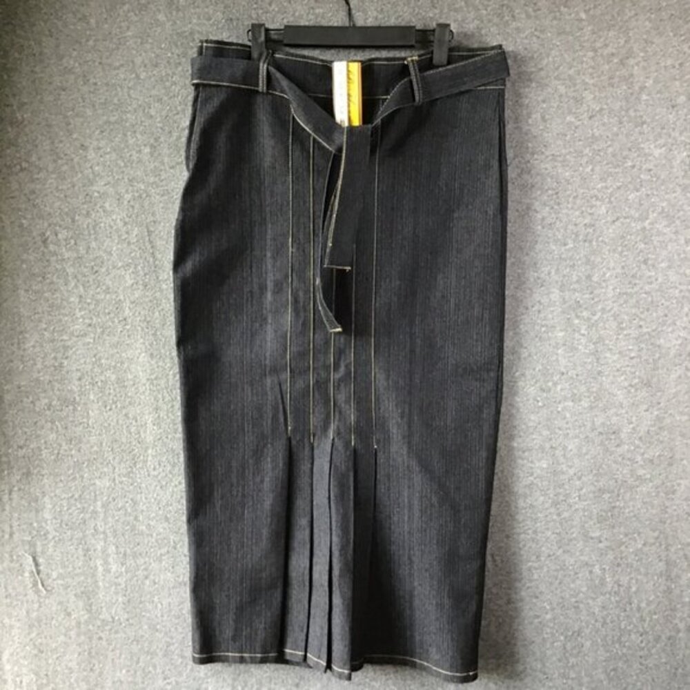 Vintage Gold Flava‎ Denim Maxi Skirt Sz. 14